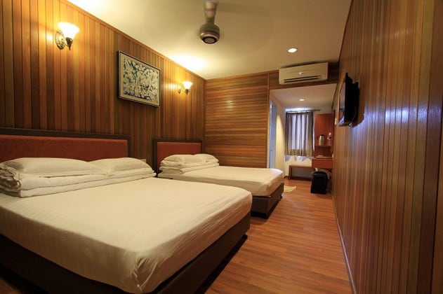 superior room interior of summer bay resort in lang tengah island
