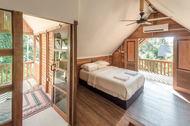 standard suite in bayu lestari island resort pulau besar