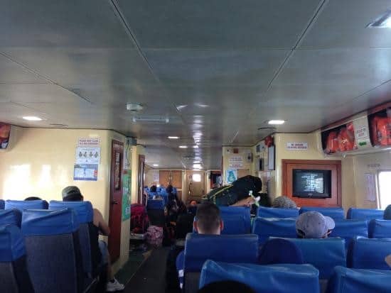 bluewater express tioman ferry interior