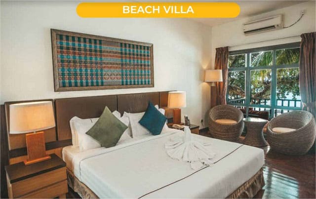 tunamaya beach and spa tioman resort beach villa interior