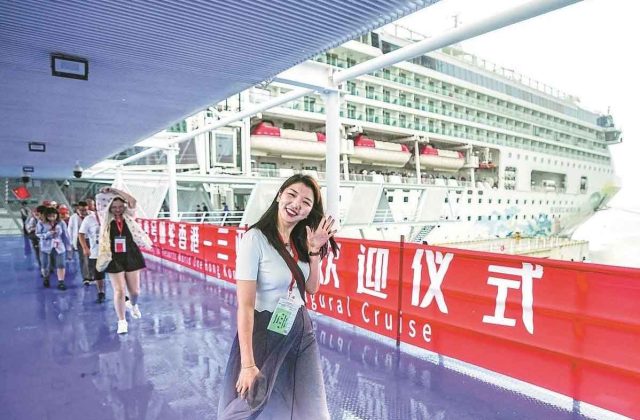 sanya phoenix island cruise port china