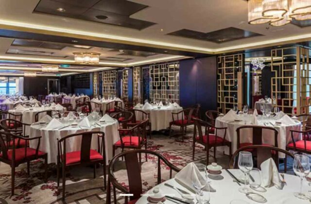 genting dream cruise chinese dream dining room